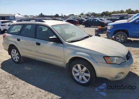 2006 Subaru Legacy Outback 2.5I z USA, uszkodzony, nr VIN 4S4BP61C067352670